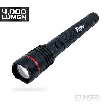 Flipo Stinger™ 4000 Lumen Tactical Flashlight 6 PC Display